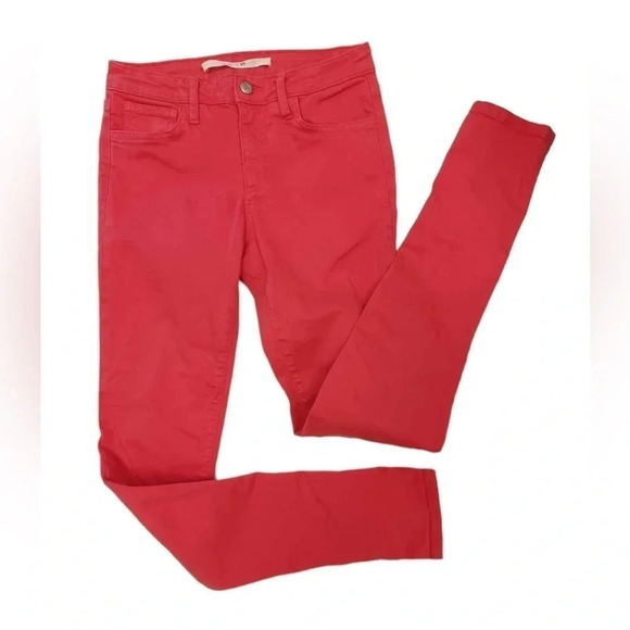 Joe’s Jeans  “The Skinny Hot Pink” Skinny Pink/Coral Jeans Size 26 - Picture 2 of 10